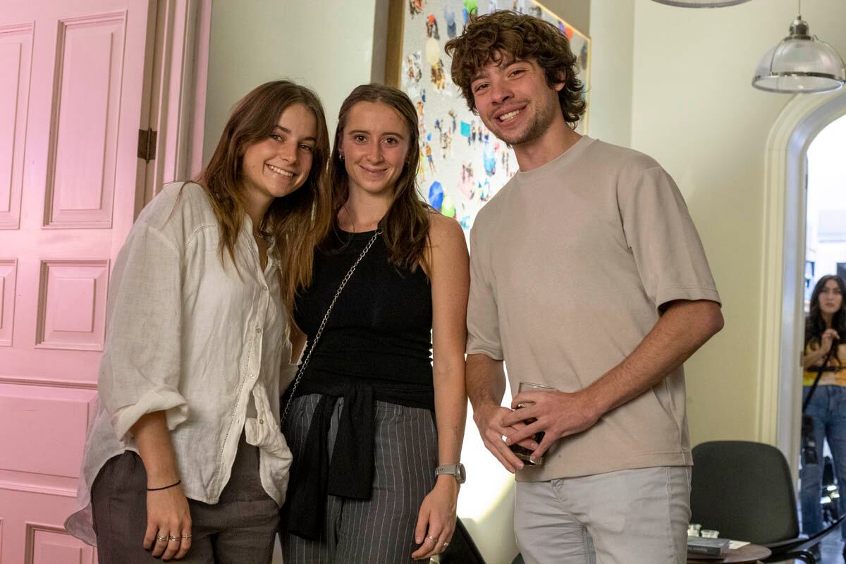 Olga Sánchez, Fernanda Vivanco y Jerónimo Sánchez. (Foto: Edgar Silva Fuentes S.)