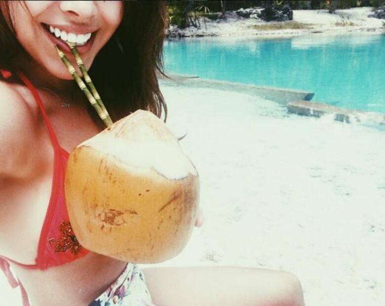 FOTOS: Las vacaciones de Danna Paola en Bora Bora