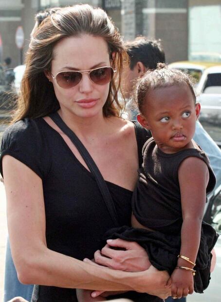 Angelina Jolie: Reaparece la madre biológica de su hija Zahara
