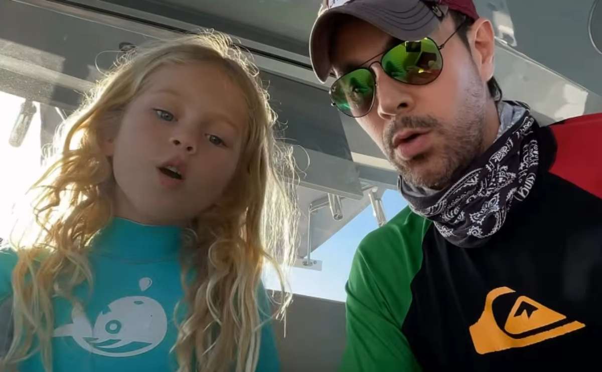 Enrique Iglesias comparte divertido video junto a su hija Mary