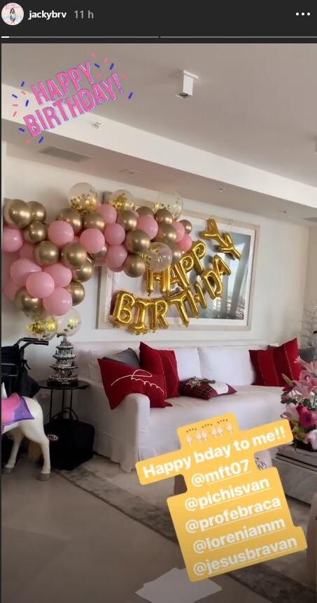 La fiesta de cumpleaños de Jacky Bracamontes 
