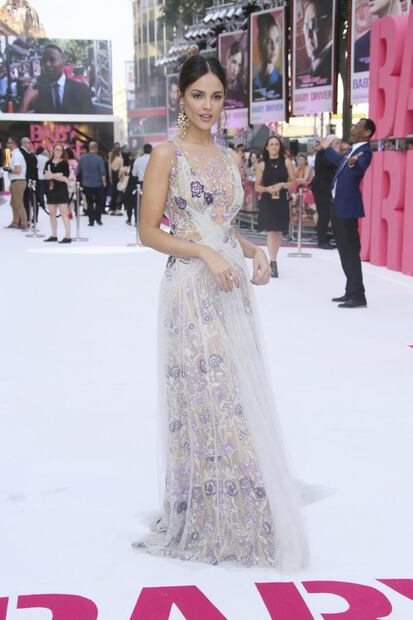 ¿Por qué Eiza González robó miradas en la premier de "Baby Driver"?