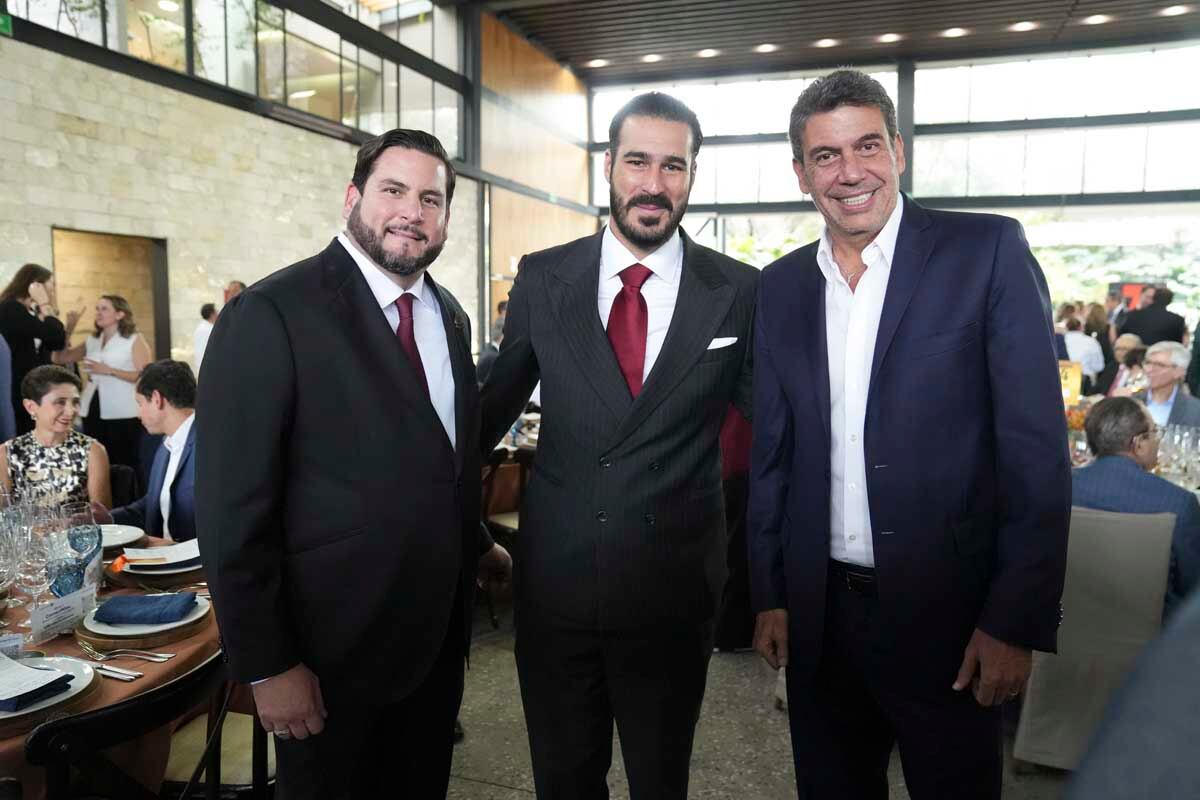 Ismael Burgueño, Miguél Torruco y Arturo Elías Ayub. (Foto: Leonardo Gómez)