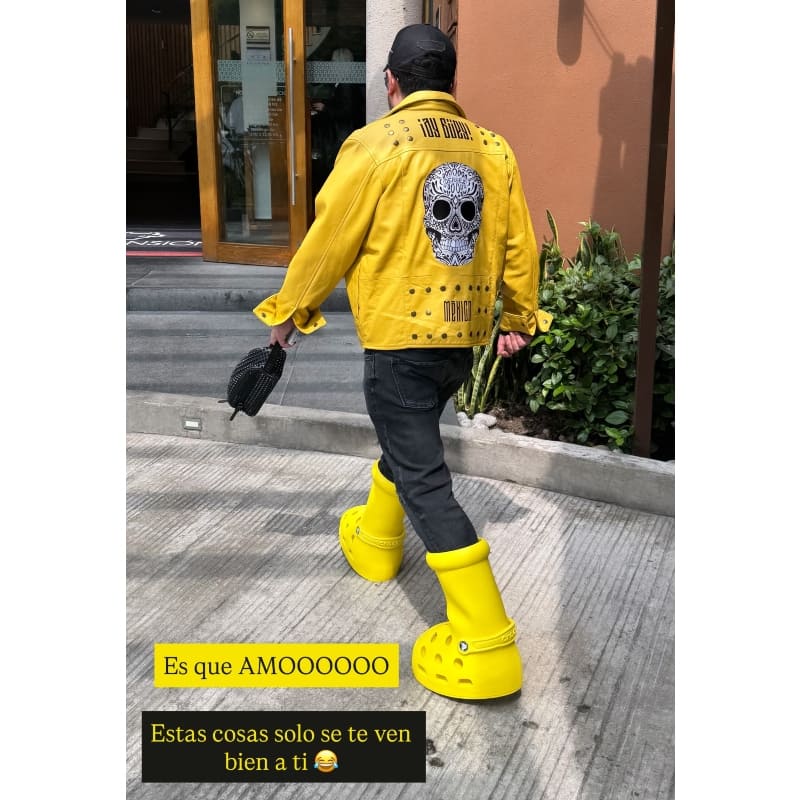 El llamativo look de José Eduardo Derbez / Foto: Instagram