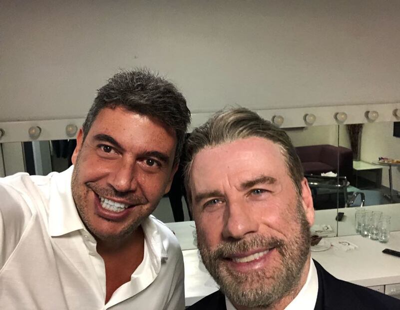Arturo Elias Ayub festeja el Día del Niño con Chabelo 