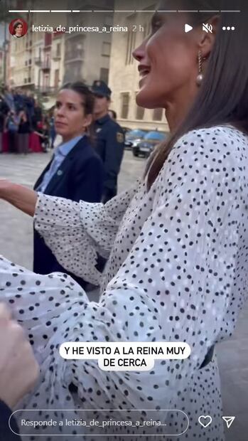 Letizia de España ahora sorprende con un Armani blanco que se volvió transparente