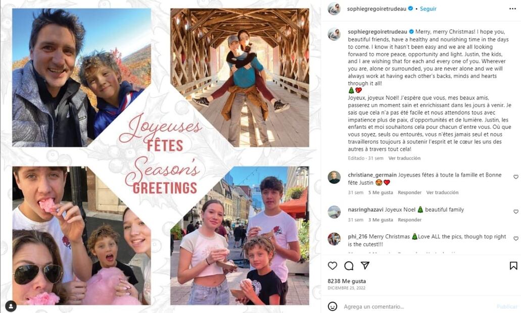 Instagram: @sophiegregoiretrudeau