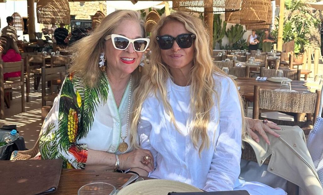 Paulina Rubio y Liliana Melo de Sada disfrutaron de paradisiacos días en la playa / Foto: Instagram