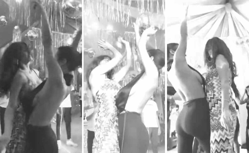 Penélope Cruz y Bianca Censori se robaron la pista de baile / Foto: Capturas