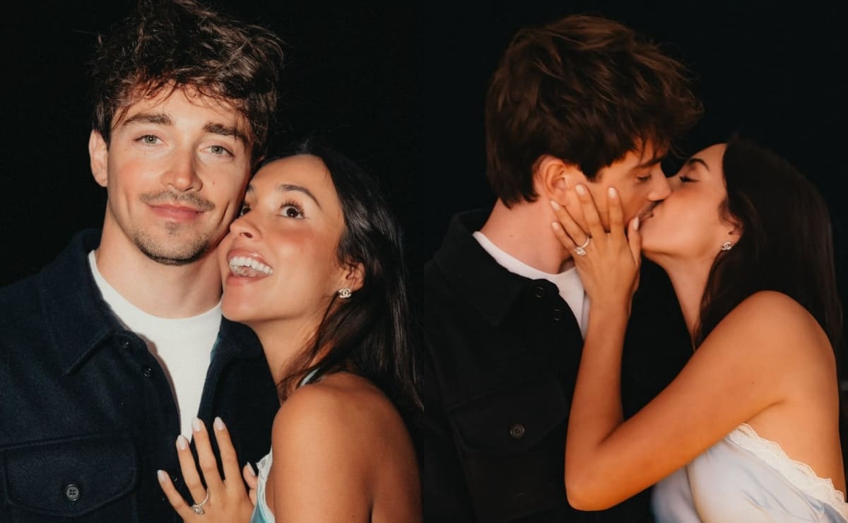 Charles Leclerc: Así fue su romántica propuesta de matrimonio a Alexandra Saint Mleux