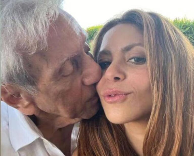 Shakira and his dad/ Photo: Instagram