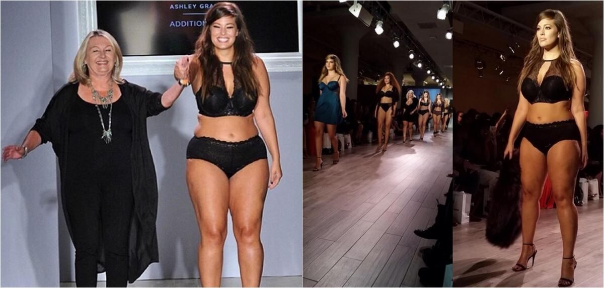 Ashley Graham y sus curvan conquistan la Semana de la Moda de Nueva York