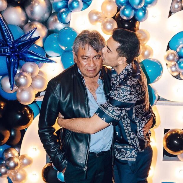 Carlos Rivera y su papá siempre fueron muy unidos / Foto: Instagram