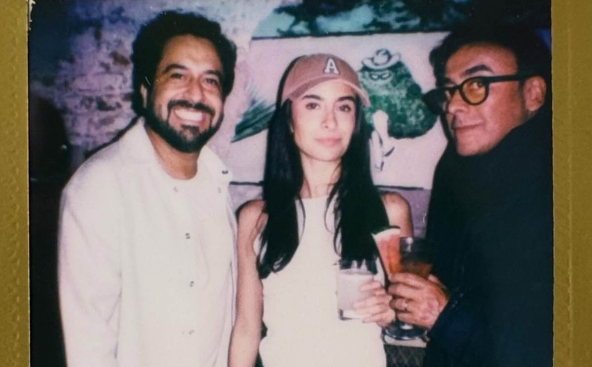 Paola Ramones, Daniel Tovar y Adal Ramones (Foto: Instagram)