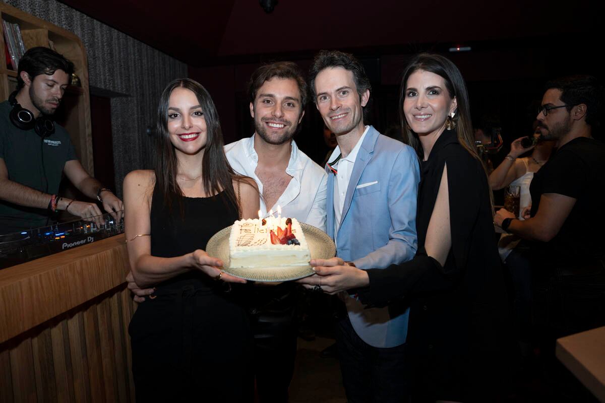 Érika Elizondo, Manolo López Portillo, Rafa Picard y Miriam Askenazi. (Foto: Héptor Arjona)