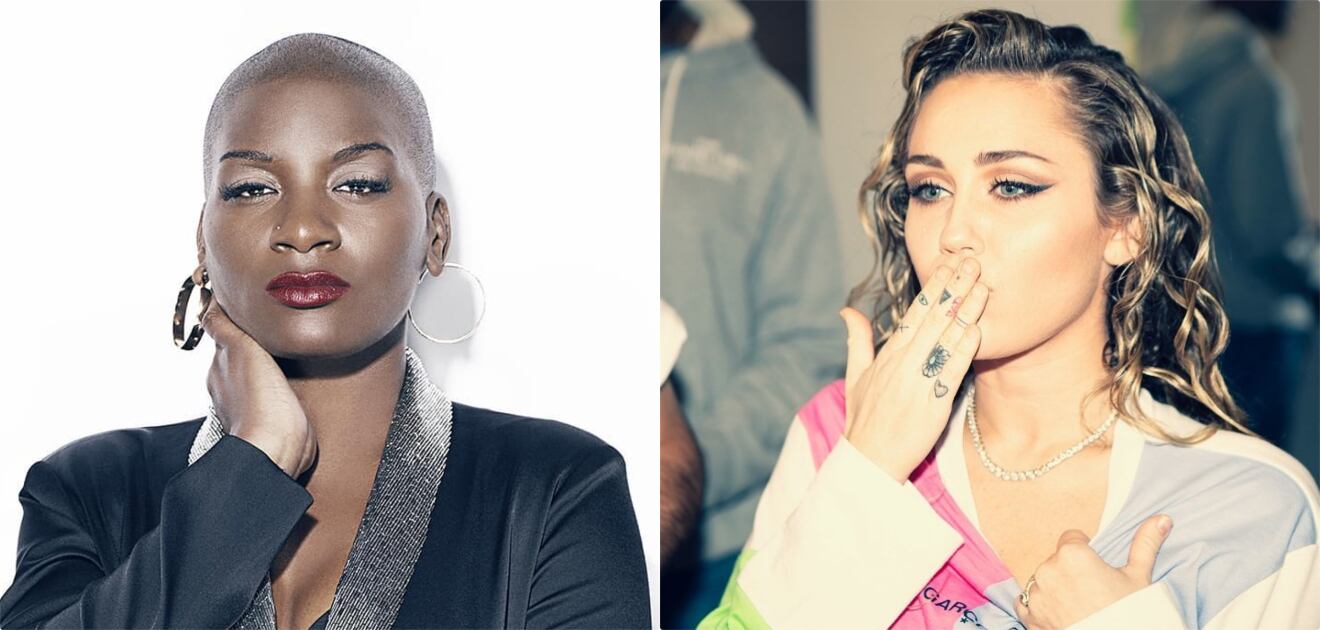 Miley Cyrus se despide de Janice Freeman, concursante en The Voice