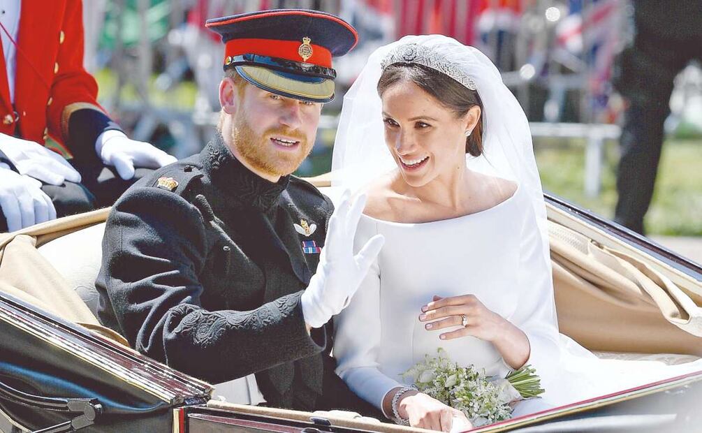Dan a conocer foto de Meghan Markle antes de casarse con Harry