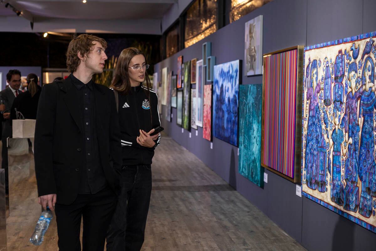 Ricardo Diaque y Natalie Richardson. (Foto: Esteban Torreblanca)