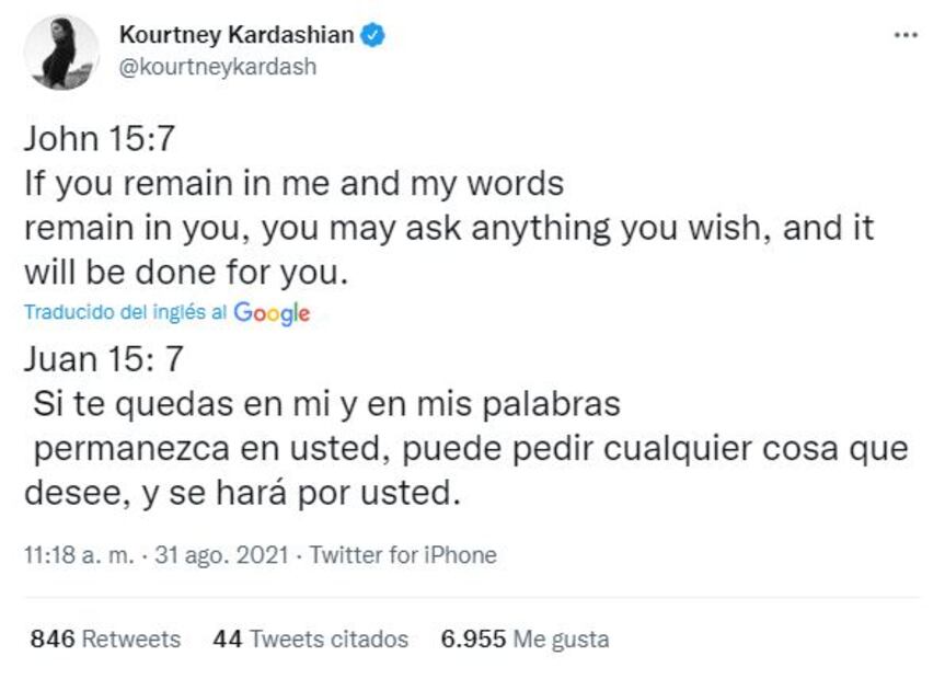 Ex de Kourtney Kardashian filtra mensajes de Scott Disick criticándola
