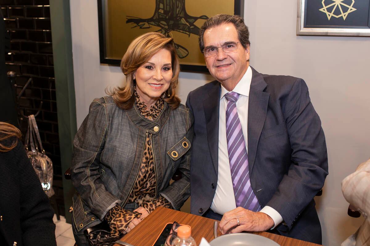 María Teresa y Juan Armando Hinojosa. Foto: Esteban Torreblanca