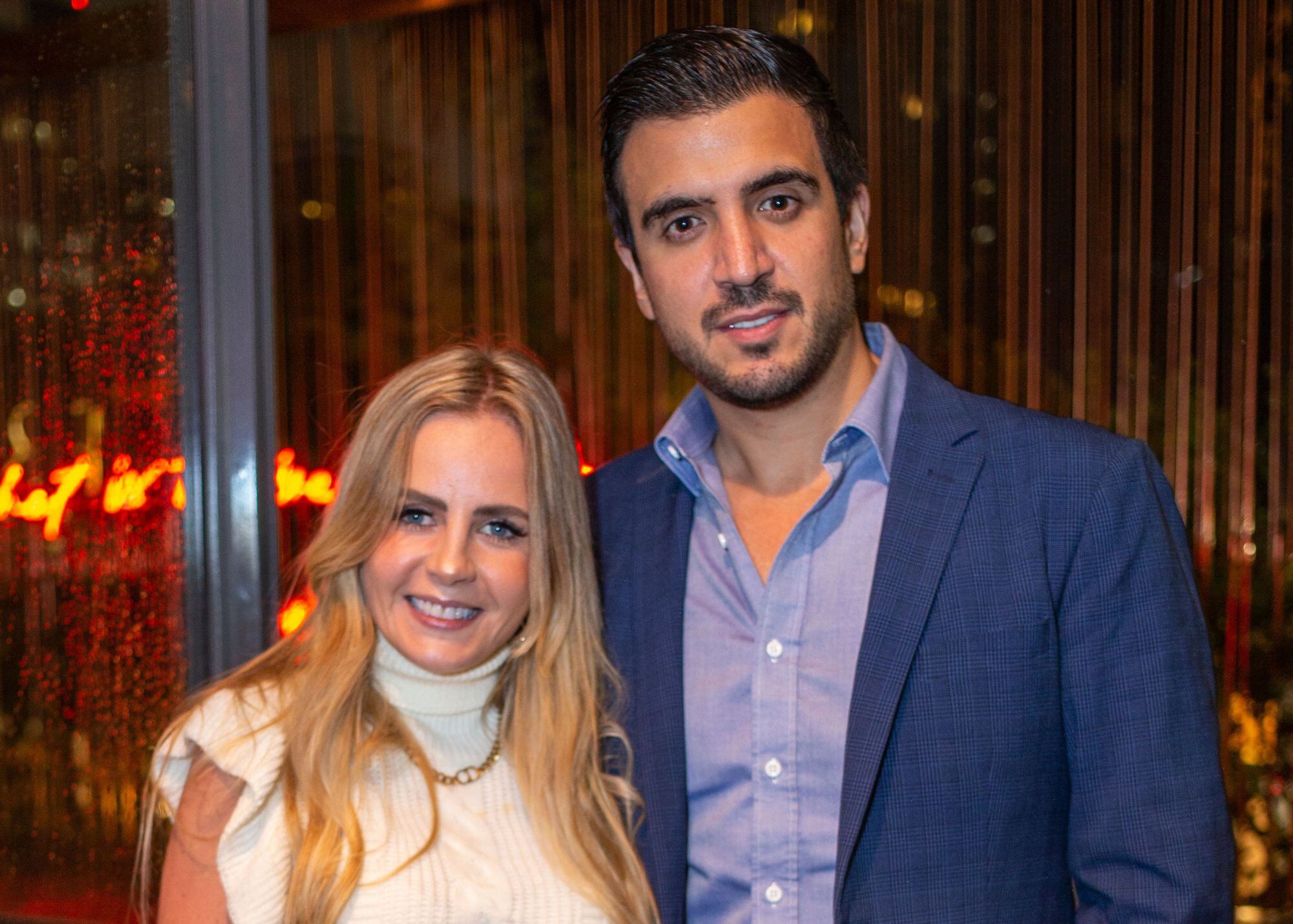 Ingrid Parresh y Felipe Escalera. (Foto: Sergio Tapia para VIP)