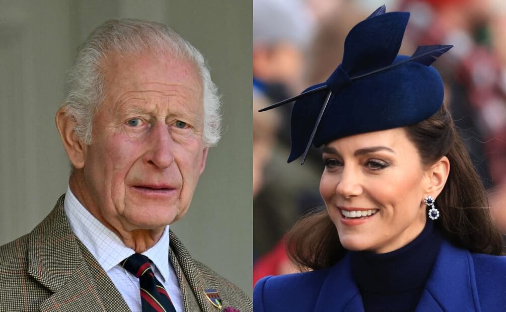 El rey Carlos III y Kate Middleton anunciaron sus diagnósticos de cáncer con un mes de diferencia / Fotos: AFP - Getty Images