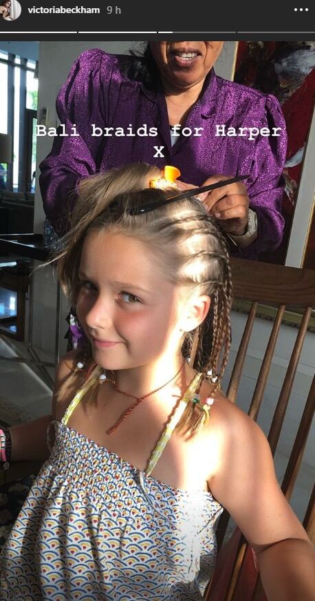 Harper Beckham enamora con su nuevo look