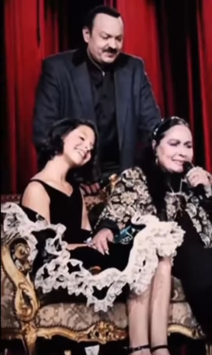 Pepe Aguilar, Ángela y Flor Silvestre / Foto: Instagram