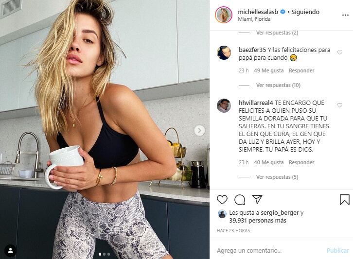 La foto con la que quieren que Michelle Salas felicite a Luis Miguel