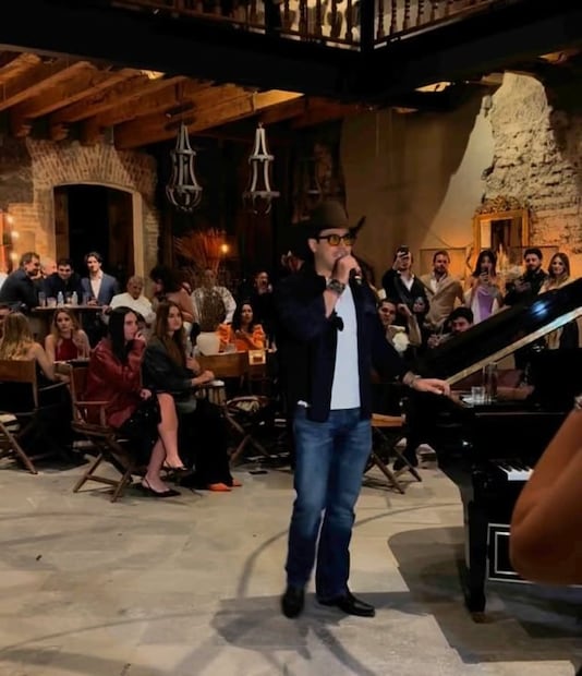 Eduardo Capetillo Gaytán en la preboda de Ale Capetillo y Nader Shoueiry / Foto: Instagram