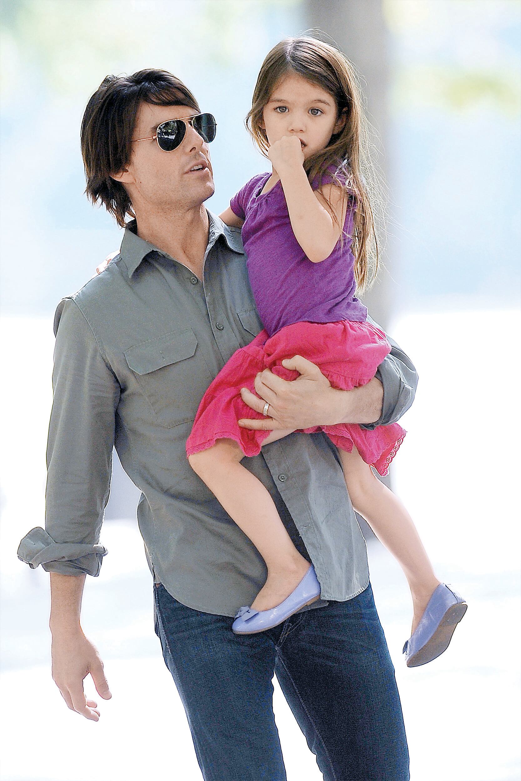 Tom Cruise y Suri Noelle. (Foto: EFE)