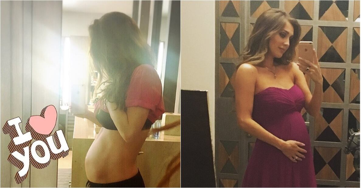Anahí comparte sesión de yoga durante su embarazo 