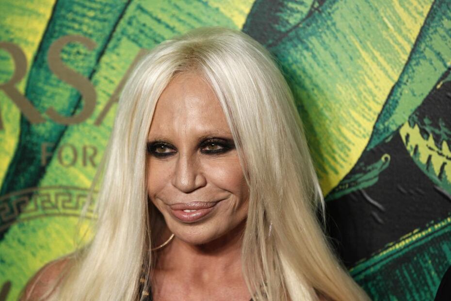 La transformación de Donatella Versace