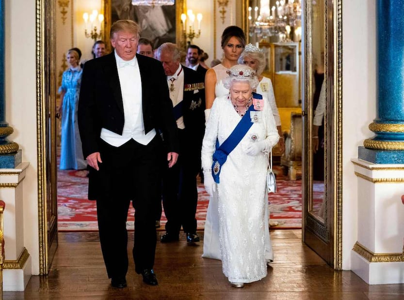 Momentos embarazosos entre la reina Isabel y los presidentes de EU