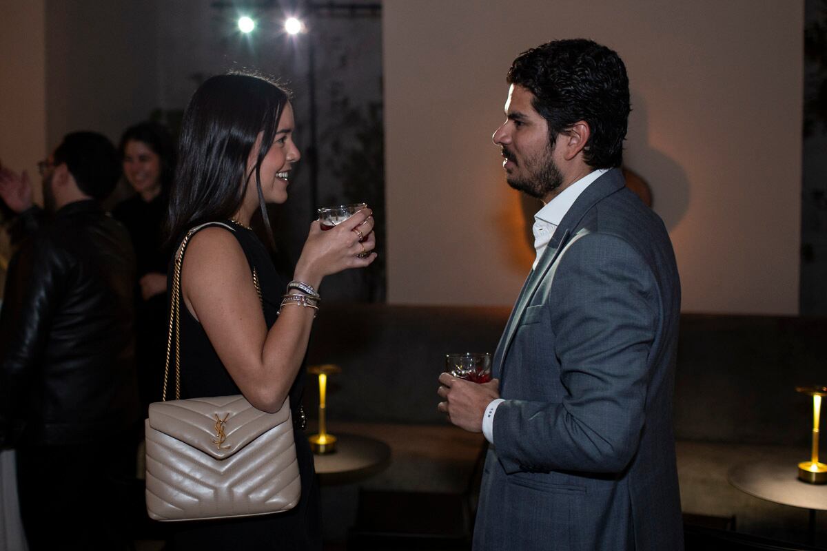 Fernanda Martínez de Velasco y Said Burad. (Foto: Esteban Torreblanca)