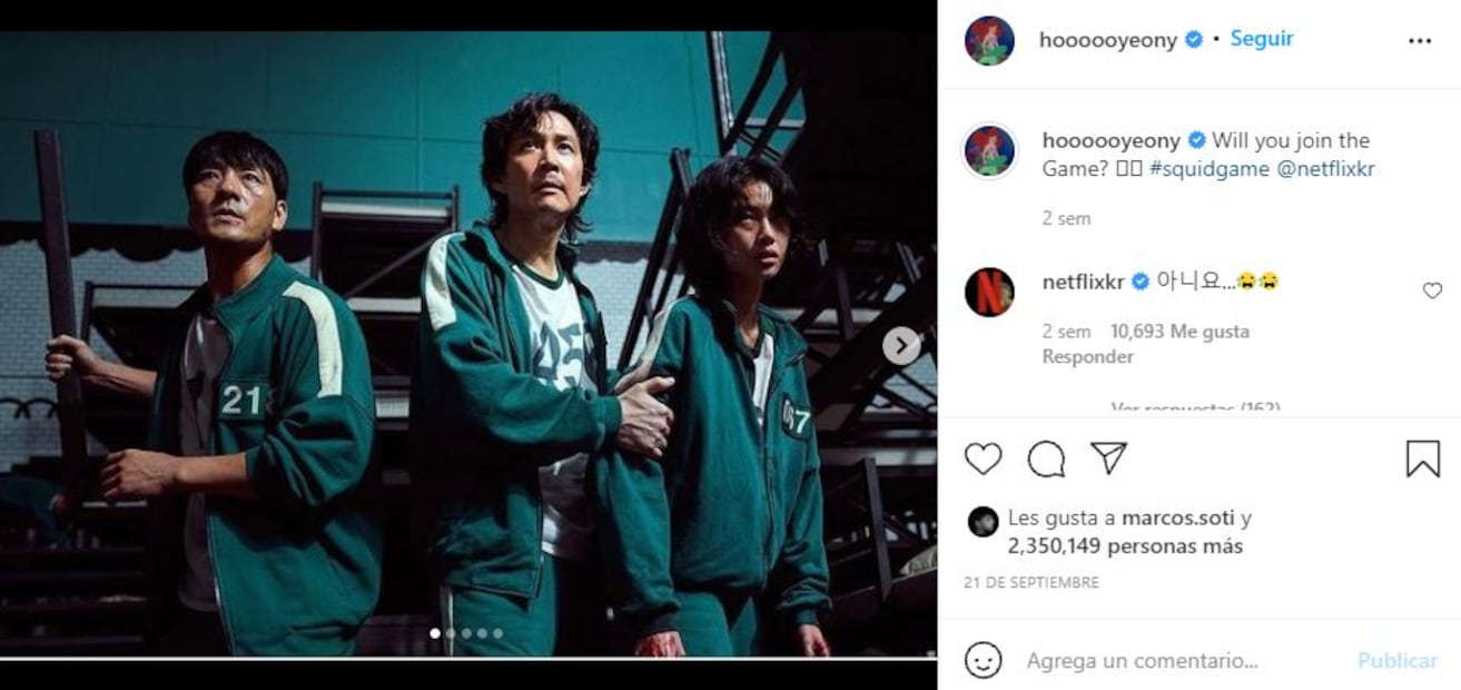 HoYeon Jung, de “El juego del calamar”, se vuelve embajadora global de Louis Vuitton
