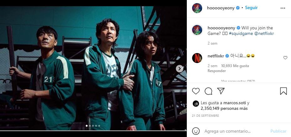 HoYeon Jung, de “El juego del calamar”, se vuelve embajadora global de Louis Vuitton