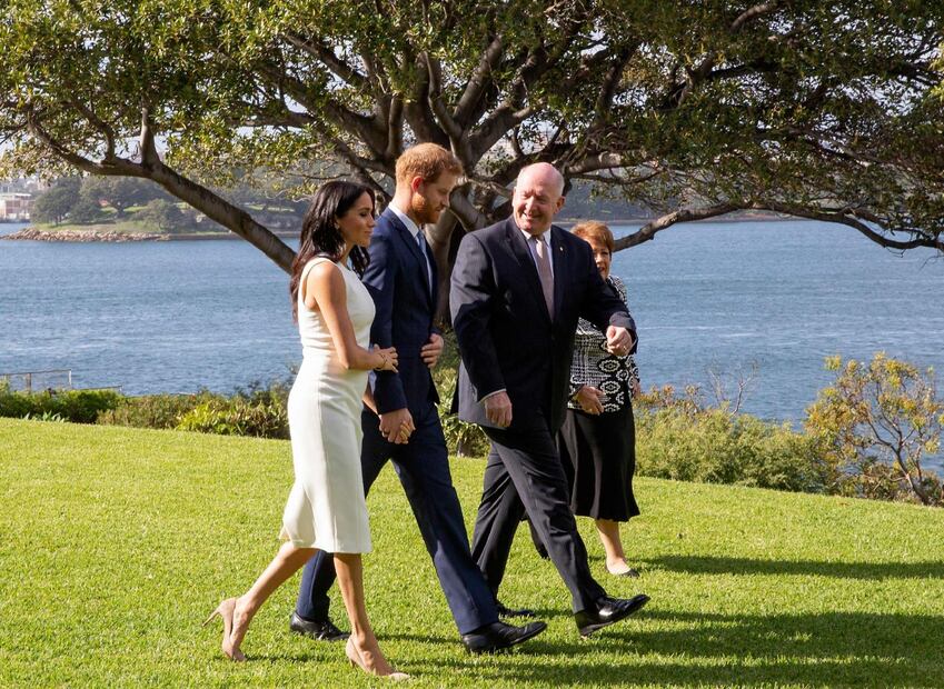 ¿Es esta foto la prueba de que Meghan tiene más de tres meses de embarazo?