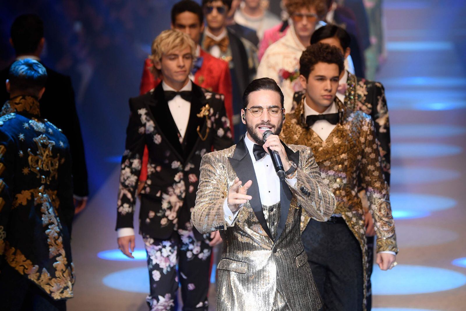 Juanpa Zurita y José Pablo Minor se coronan en pasarela de Dolce & Gabbana‬