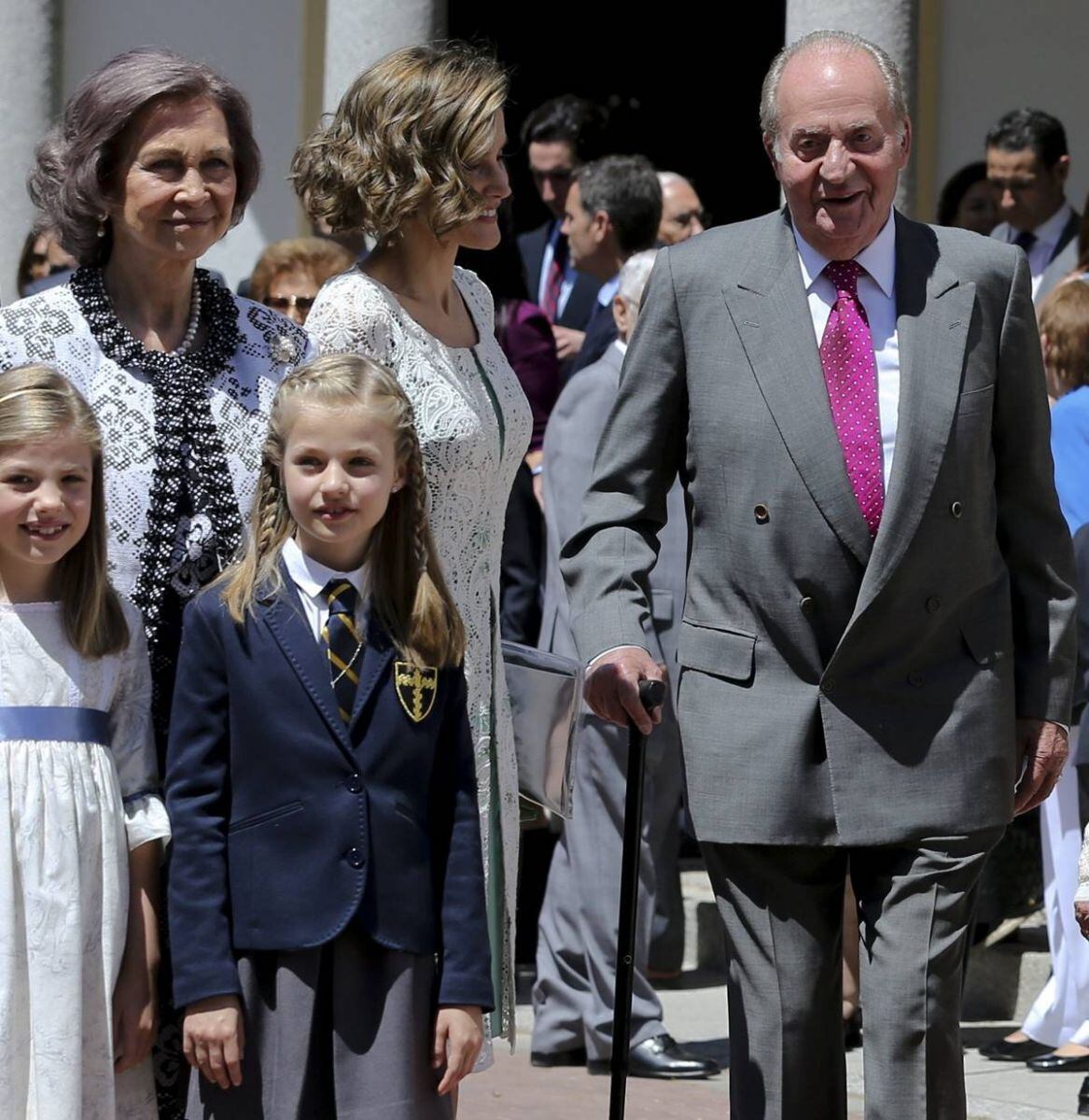 Acusan a Juan Carlos I de España de poner en riesgo el futuro de Leonor de Borbón
