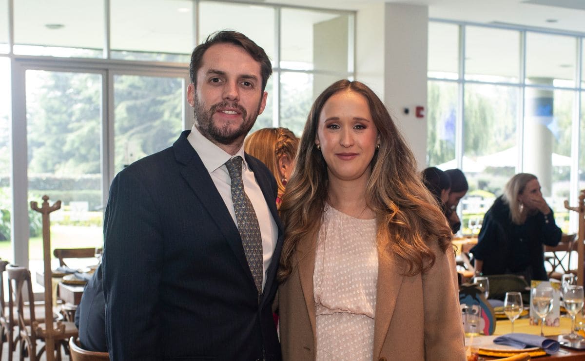 Andres Etienne y Ana Liaño bautizo de Enzo, hijo de Alejandro Etienne y Jessica Nassar / Foto: Esteban Torreblanca