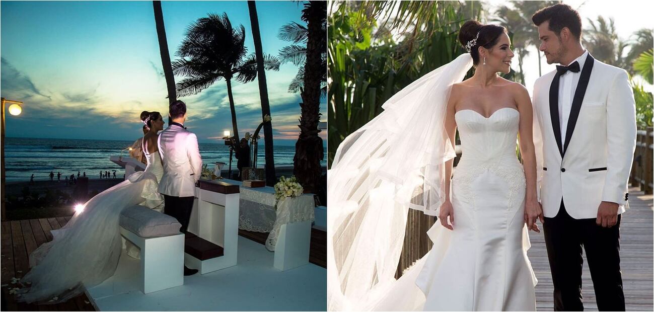 Las fotos que no habías visto de la boda de Brandon Peniche y Kristal Cid