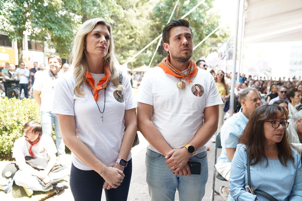Jacklyn Van Hoef y Guillermo Rebolledo. (Foto: Héptor Arjona)