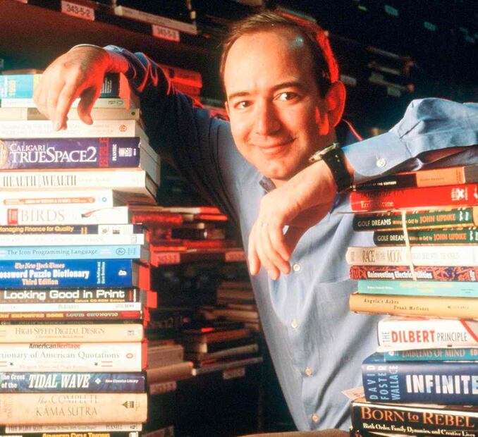 Jeff bezos en 1997 / Foto: Getty Images