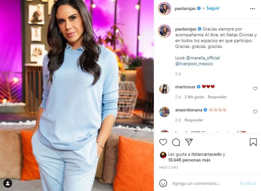 Paola Rojas reconoció que gracias a las Kardashian aceptó su peso corporal