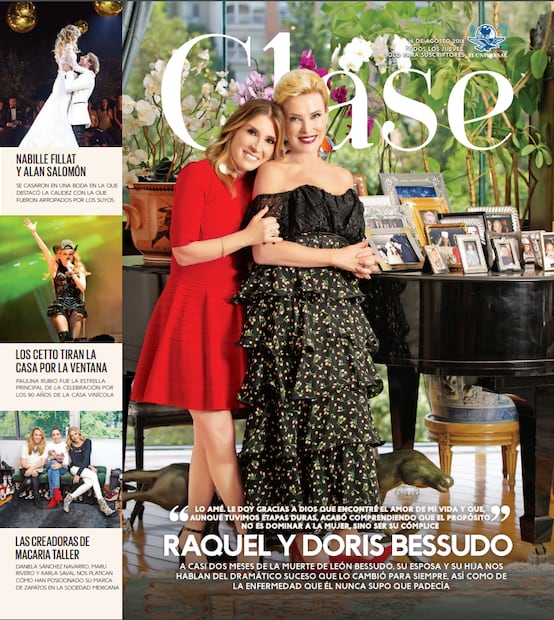 Raquel y Doris Bessudo recuerdan a León después de su muerte