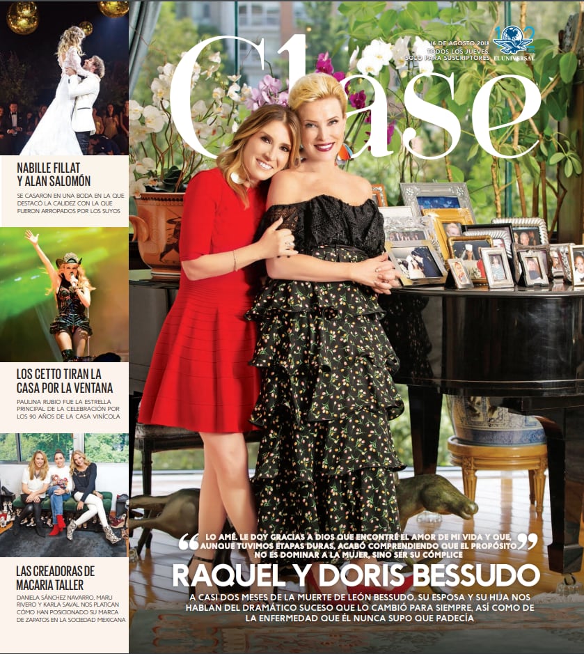 Raquel y Doris Bessudo recuerdan a León después de su muerte