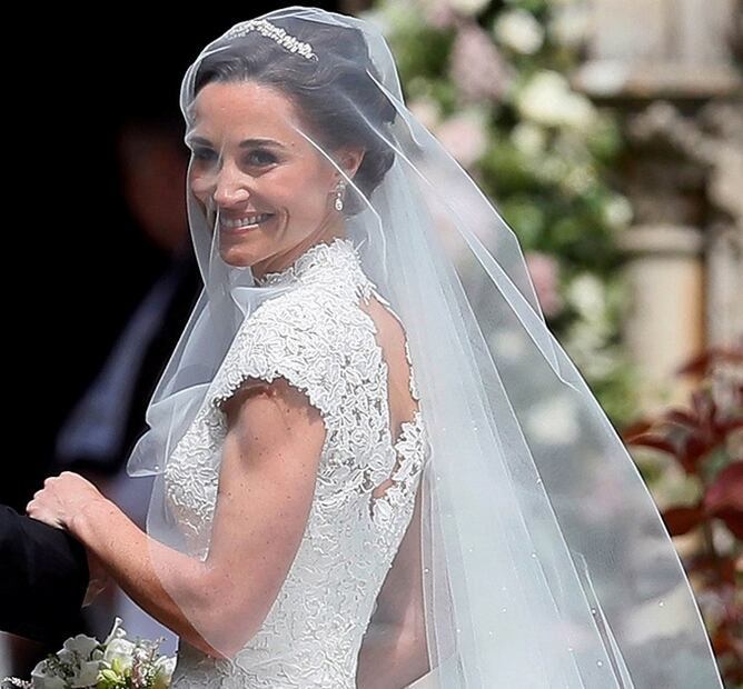 Las joyas que Pippa y Kate Middleton llevaron a la boda 