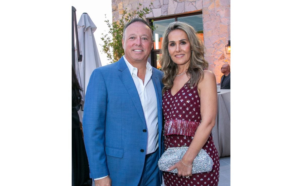 Enrique Gándara y Claudia de Gándara. (Foto: Arturo Quintero)