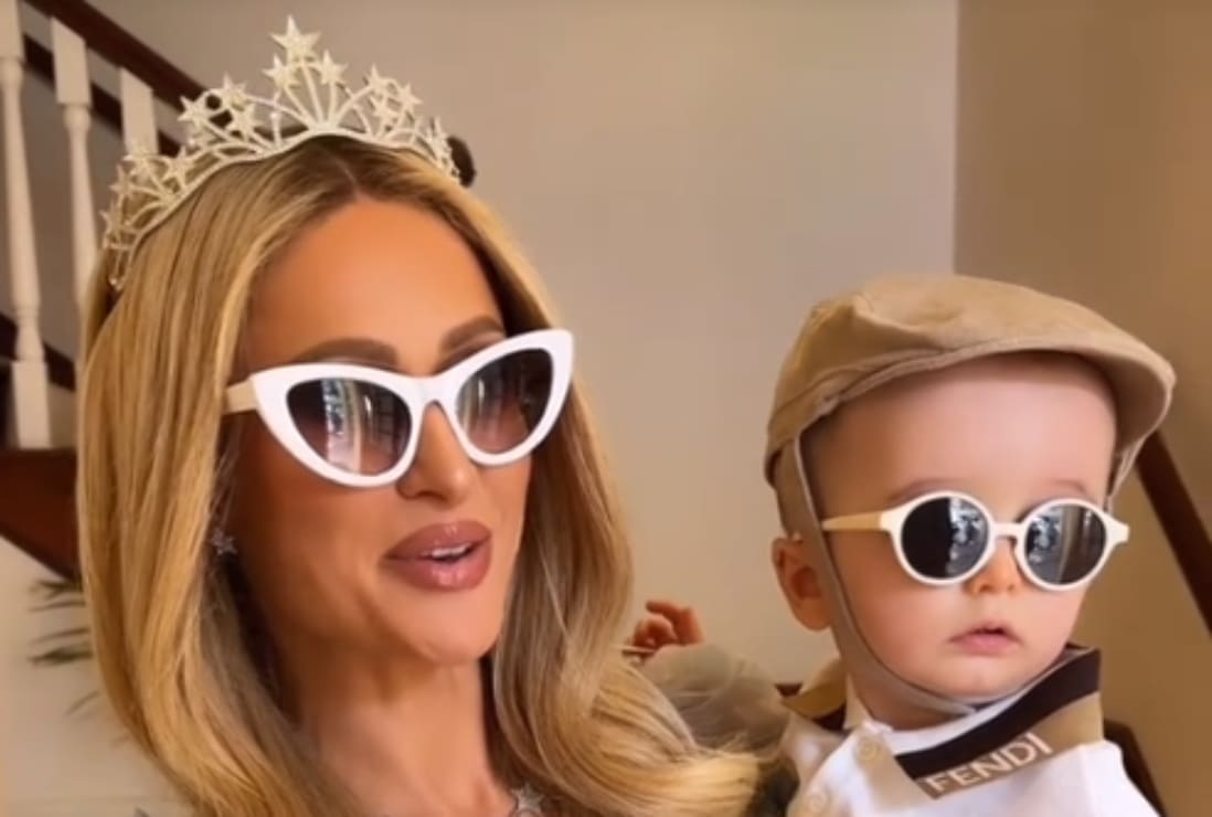 Paris Hilton celebra a su hijo Phoenix con una divertida fiesta / TikTok